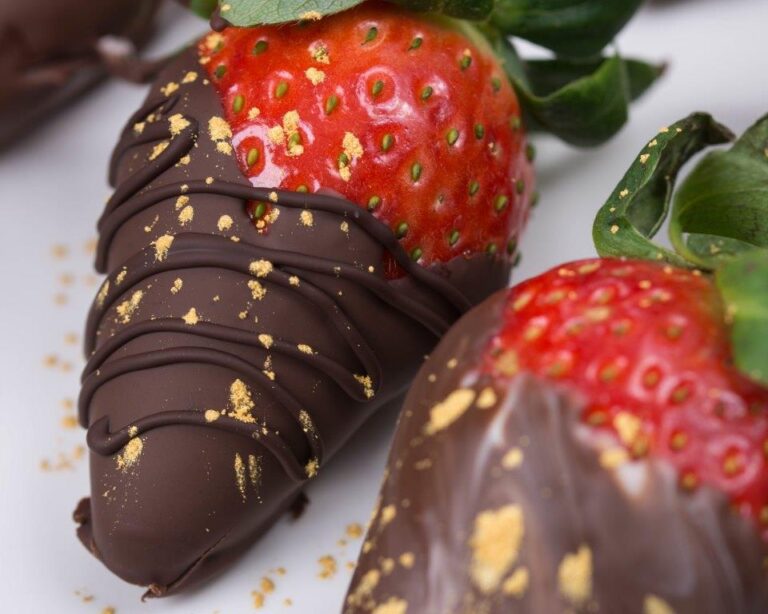 Fresas Decoradas Con Chocolate El Horno De Vapor